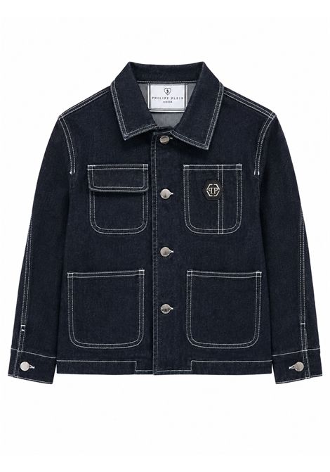 Giubbino con logo PHILIPP plein junior | F6PHJBJK107126